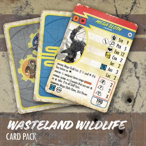 Wasteland Wildlife Card Pack Featured Image