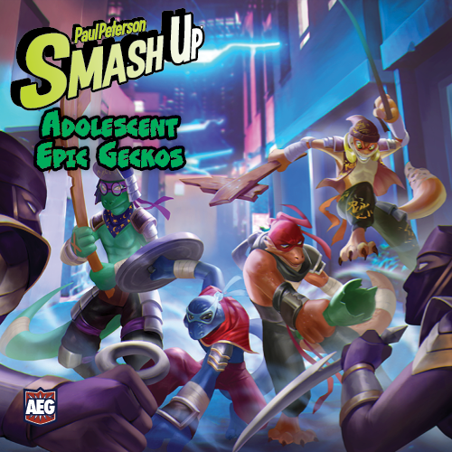 Smash Up - Adolescent Epic Geckos Featured Image
