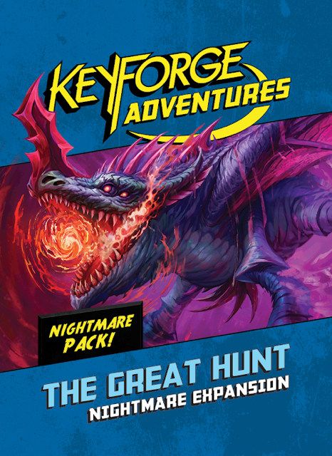 KeyForge Adventures: The Great Hunt -- Nightmare Expansion Featured Image