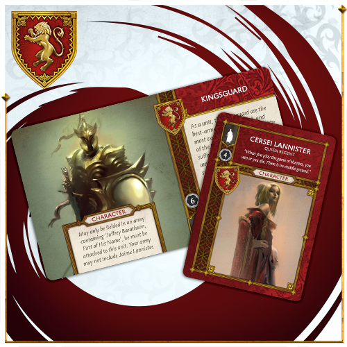 Lannister Units and Attachment Cards – All Seasons (Including Season 7) Featured Image