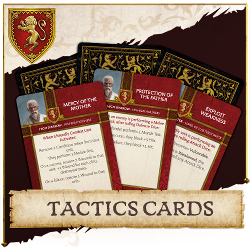 Lannister Tactics Card Pack S05 Featured Image