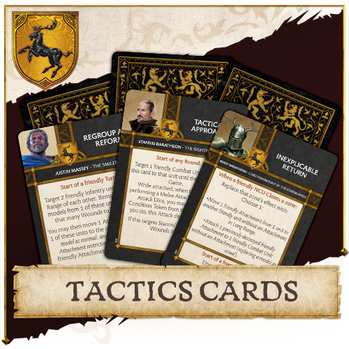 Baratheon Tactics Card Pack S05 Featured Image