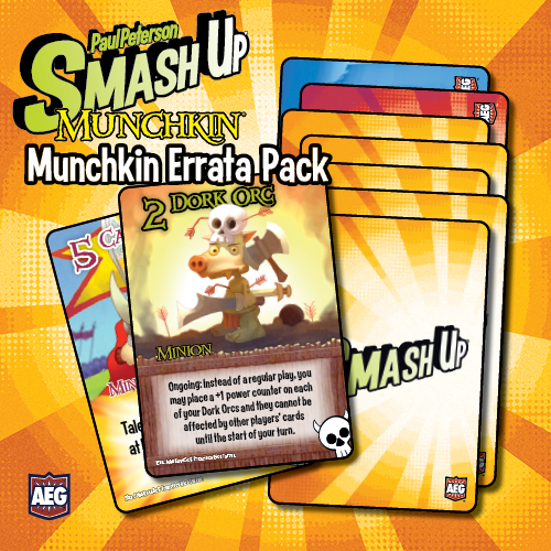 Smash Up: Munchkin - Errata Pack Featured Image