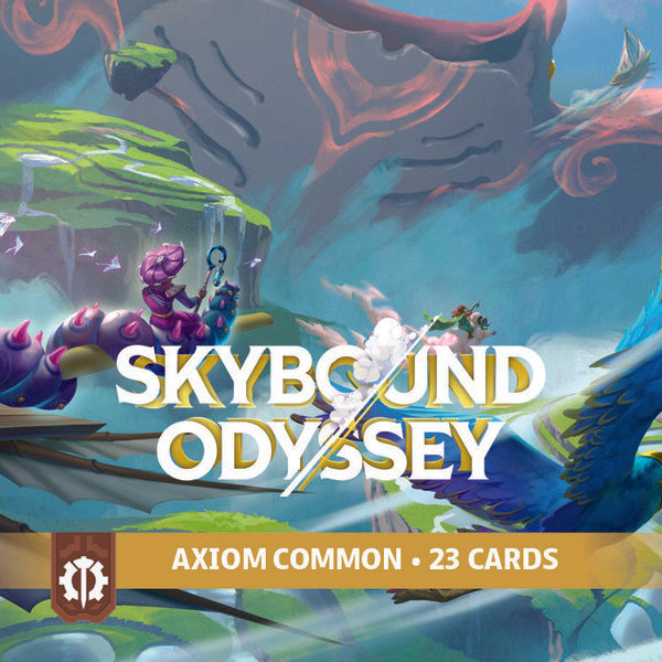 Altered TCG: Skybound Odyssey – Axiom Commons Featured Image