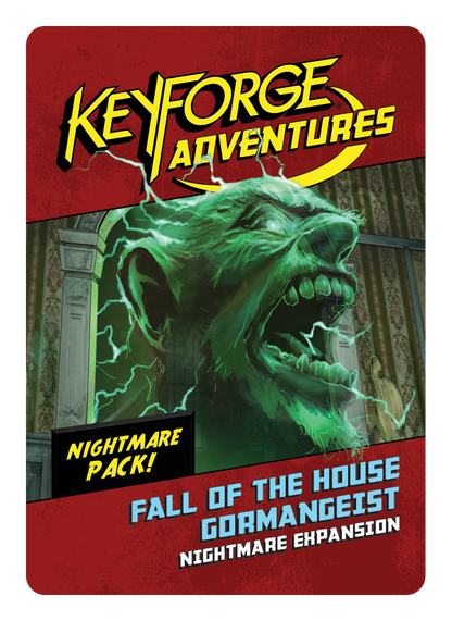 KeyForge Adventures: Fall of the House Gormangeist -- Nightmare Expansion